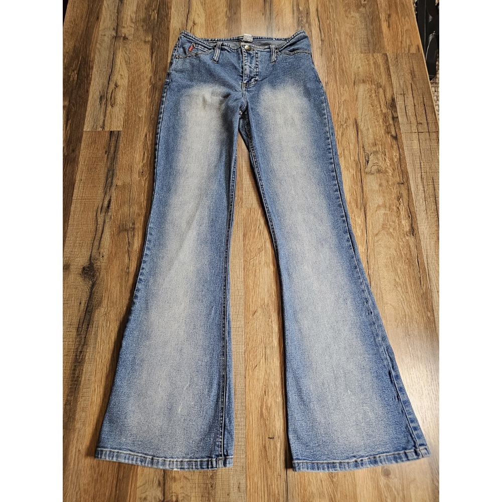 Vintage Y2K Mudd Women's Flare Denim Blue Jeans Low Rise Women's Size 5